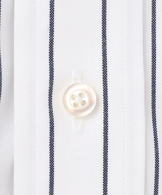 J.PRESS MEN 【KING SIZE】【PREMIUM PLEATS / 形態安定】スーピマコットンホールドストライプ シャツ/B.D. ネイビー系2