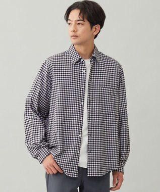 【男女兼用】クリーンチェック ネルシャツ