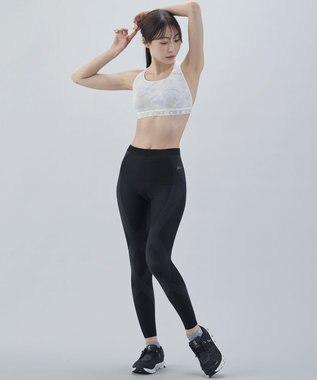 CW-X 【WOMEN】 スポーツブラ 5方向 吸汗速乾（前身頃） HTY128 /ワコール クリーム