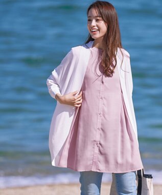 Tiaclasse L 【洗える】体型カバーも叶うドルマンニットカーディガン オフホワイト