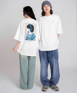 WEGO 【ユニセックス着用ITEM/SMLサイズ/手洗い可】アソートグラフィックT 柄21