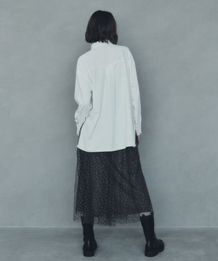 YECCA VECCA 2wayボウタイシャツ Off White