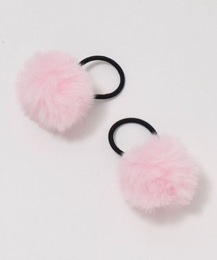 WEGO L2Pポンポンヘアゴム ライトピンク