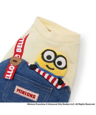 PET PARADISE ミニオン ボブ　パンツつなぎ 《オーバーオール 風》 小型犬 ネイビー