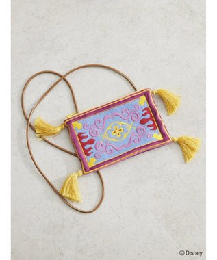 Green Parks アラジン／２ｗａｙ魔法の絨毯ポーチ Purple