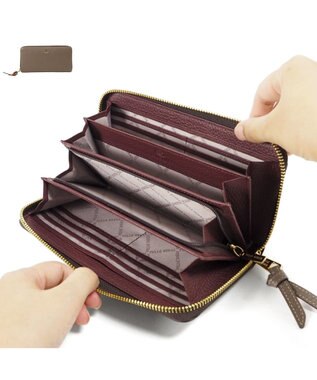 PELLE BORSA ラウンドファスナー長財布 Reinette Goods レネットグッズ 4743 トープ