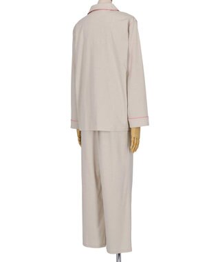 une nana cool 【綿100％】シルケットスムースパシャマ　ＭＡＤＥ　ＷＩＴＨ　ＬＩＢＥＲＴＹ　ＦＡＢＲＩＣ LG