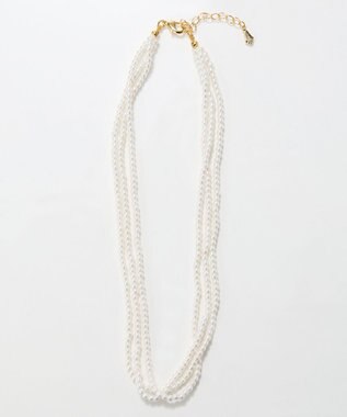 Phoebe 3連ビーズパールネックレス