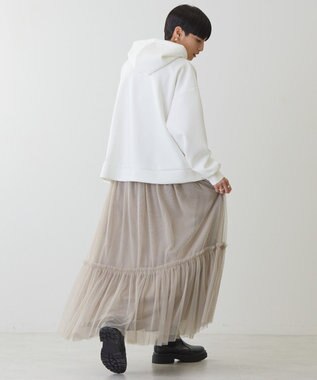 AMERICAN HOLIC フーディーポンチプルオーバー Off White