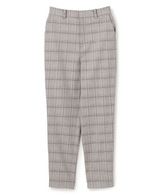 UNFILO beauty warm テーパードパンツ グレンチェック