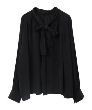 CRAFT STANDARD BOUTIQUE ２ＷＡＹボウタイブラウス Black