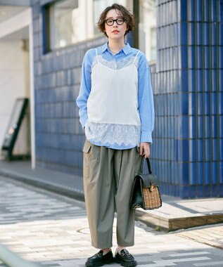 ANY L 撥水ナイロンカーゴパンツ