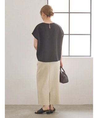 AMERICAN HOLIC 多機能フレンチスリーブブラウス Black