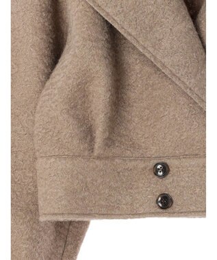 Green Parks ・ＥＬＥＮＣＡＲＥ　ＤＵＥ　ブークレショートジャケット Mocha