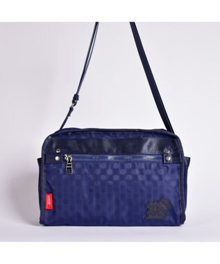 Y'SACCS 【PEANUTSコラボ】SNOOPY（スヌーピー） Polka Dots ショルダー ネイビー