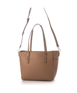 UNBILLION 【テレビ ドラマ着用アイテム】カシュカシュ cachecache / 横型金具ポイント2wayトートバッグ ベージュ