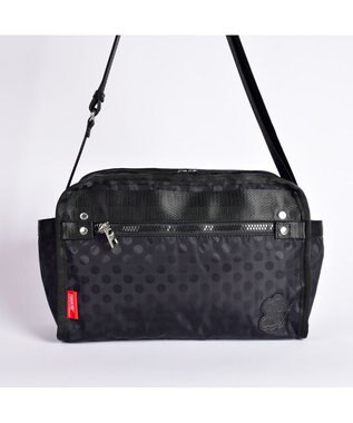 Y'SACCS 【PEANUTSコラボ】SNOOPY（スヌーピー） Polka Dots ショルダー ブラック