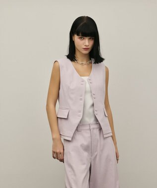 GRACE CONTINENTAL ドライオックスジレ ラベンダー