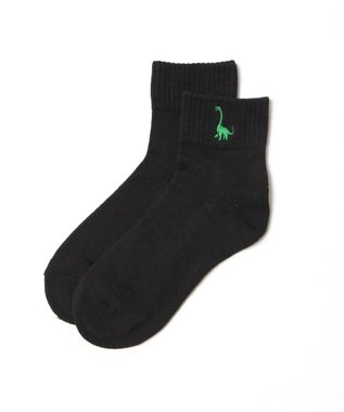 WEGO ダイナソー刺繍アンクルソックス 柄4