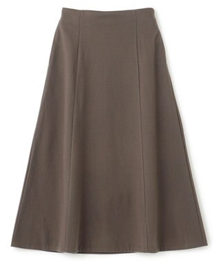 UNFILO ウールライクジャージー スカート モカ