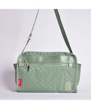 Y'SACCS 【PEANUTSコラボ】SNOOPY（スヌーピー） Polka Dots ショルダー ライトグリーン