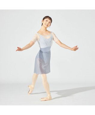 Chacott スカート アッシュグレー