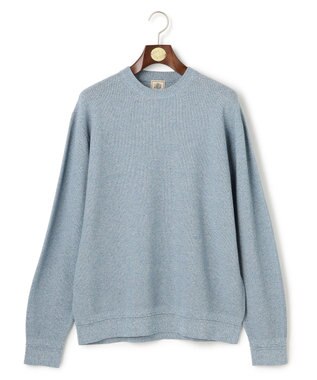 J.PRESS MEN 【KING SIZE】ギマコットンカノコクルーネック ニット