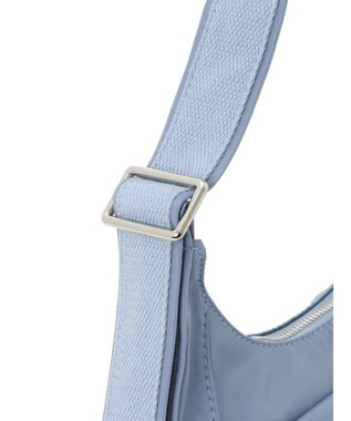 Green Parks ・ＱＵＯＮ　ダブルポケットホーボーバッグ Blue