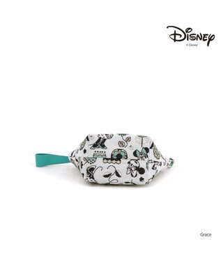 UNBILLION カシュカシュ cachecache / 【Disney】ジャガードポーチ アイボリー