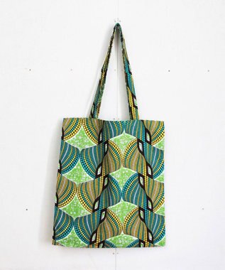 ROOTOTE 6471【直営店限定】LT.A4.アフリカ-トート-A　RICCIEVERYDAY 02：グリーン