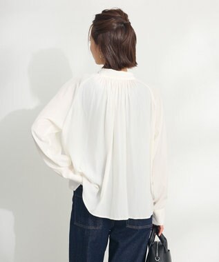 CRAFT STANDARD BOUTIQUE ２ＷＡＹボウタイブラウス Ivory