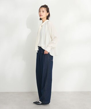 CRAFT STANDARD BOUTIQUE ２ＷＡＹボウタイブラウス Ivory