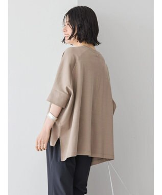 AMERICAN HOLIC 接触冷感ポンチョシルエットポンチプルオーバー Mocha