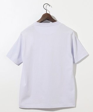 JOSEPH ABBOUD 【オーガニックコットン使用・日本製】JOEコットンサッカークルーネック Tシャツ ライラック系