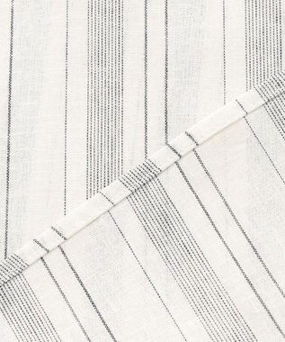 23区 L 【SLOW/一部店舗限定】ストライプエンブロイダリー ブラウス ホワイト系1