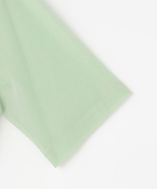 J.PRESS LADIES S シアードライトリコット フレアタック カットソー ソフトグリーン系