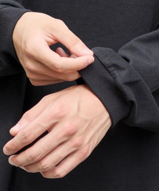 WEGO 【ユニセックス着用ITEM/MLサイズ展開】別注BENDAVISワンポイントT（LS） ブラック