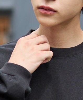 WEGO 【ユニセックス着用ITEM/MLサイズ展開】別注BENDAVISワンポイントT（LS） ブラック