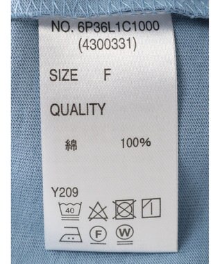 Green Parks ・ＳＵＧＡＲ　ＳＰＯＯＮ　ショルダータックフレンチＴシャツ Blue