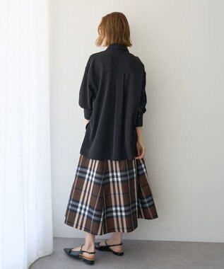 YECCA VECCA 2wayボウタイシャツ Black