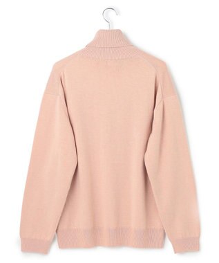 J.PRESS YORK STREET 【UNISEX】ANTI PILLING WOOL タートルニット ピンク系