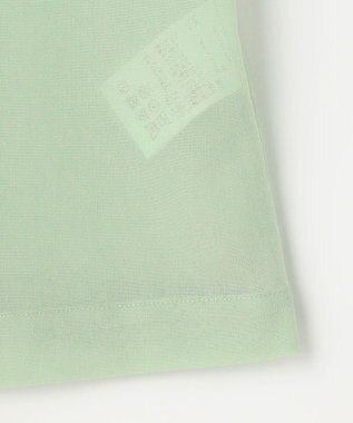 J.PRESS LADIES S シアードライトリコット フレアタック カットソー ソフトグリーン系