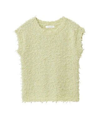 Green Parks ・ｓｗｉｎｇ　ｂｙ　チュールヤーンプルオーバー Light Yellow