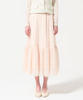 GRACE CONTINENTAL ツイル2WAY スカート ベージュ