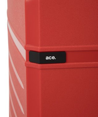 ACE BAGS & LUGGAGE ace.エース タクティシティ スーツケース 97L 7~10泊 4.6kg 大容量 TSダイヤルファスナーロック 双輪キャスター 静音キャスター 05693 レッド