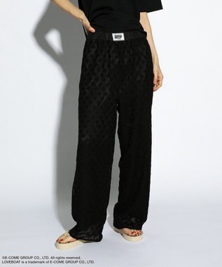 Green Parks ■ＬＯＶＥＢＯＡＴ　フラワーメッシュパンツ