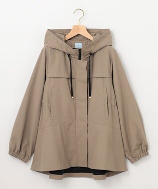 組曲 S 【WEB限定】フード付きライトブルゾン モカカーキ系