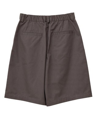 AMERICAN HOLIC ワンタックハーフパンツ Brown