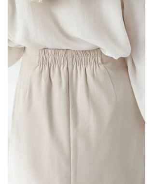 earth music&ecology ラップミニスカート Light Beige