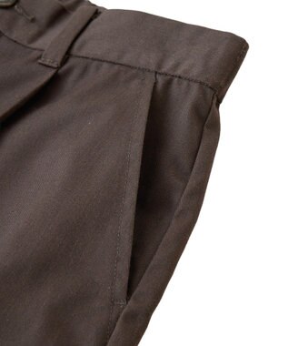 AMERICAN HOLIC ワンタックハーフパンツ Brown